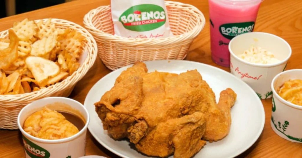 Borenos Fried Chicken Malaysia Menu Price