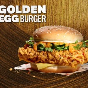 Golden Egg Burger