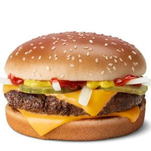 Quarter Pounder With Cheese Menu Price