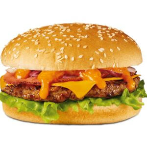 Spicy Beef Deluxe Burger with Cheese Menu Malaysia Price