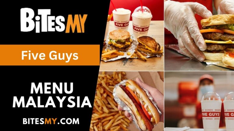 Five Guys Menu Price Malaysia (Updated 2024)