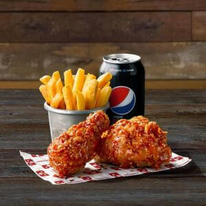 Chicken – Large Combo (2 Pieces) Menu