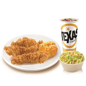 Chicken – Large Combo (3 Pieces) Menu