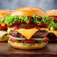 Cheeseburger Medium Value Meal