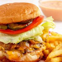 Double Cheeseburger Medium Value Meal