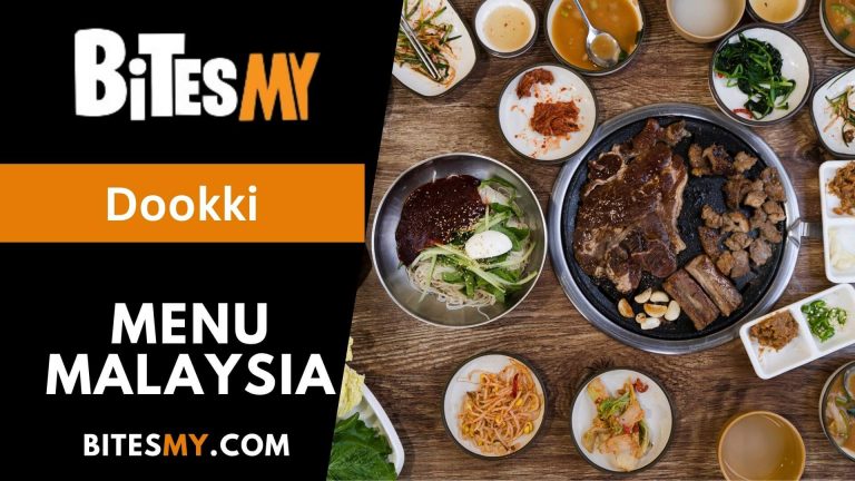 Dookki Menu Price Malaysia (Updated 2024)