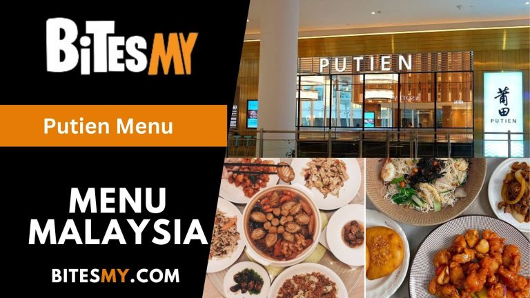 Putien Menu Price Malaysia (Updated 2024)