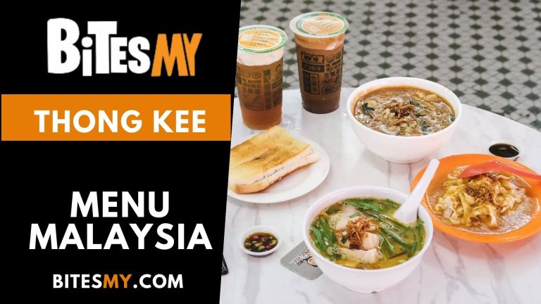 Thong Kee Menu Price Malaysia (Updated 2024)