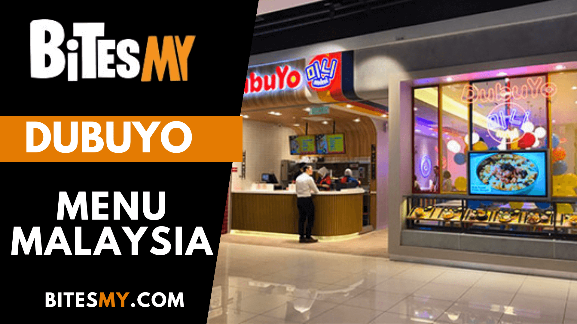 Dubuyo Menu Price Malaysia (Updated 2024)