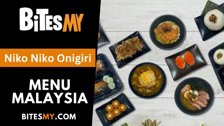 Niko Niko Onigiri Menu Malaysia Price (Updated 2024)
