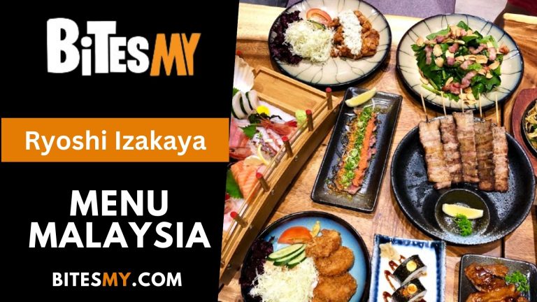 Ryoshi Izakaya Menu Malaysia Price (Updated 2024)