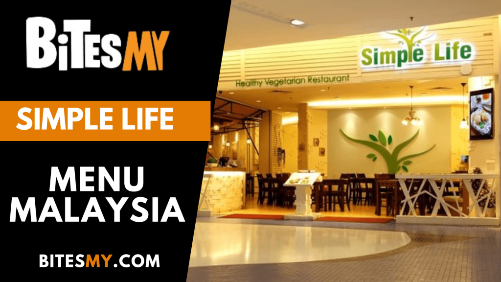 Simple Life Menu Price Malaysia